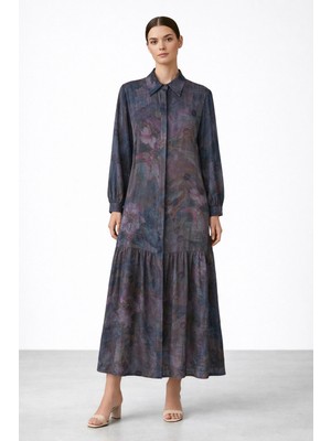 Nuss  Cupra Ipek   Elbise -  2038 Lila