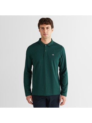Gant Erkek Yeşil Regular Fit Polo Yaka Polo