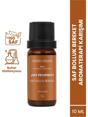 Bade Natural Saf Bolluk Bereket Aromaterapi Karışımı 10 ml