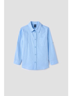 NBT Jeans Bg Store Erkek Çocuk Mavi Gömlek