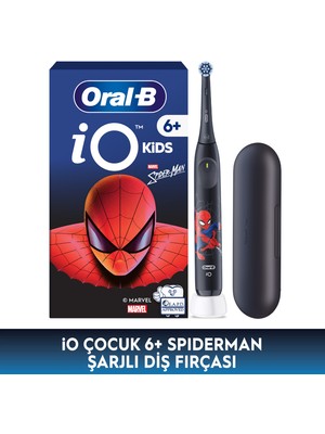 Oral-B Io Çocuk 6+ Spiderman Şarjlı Diş Fırçası
