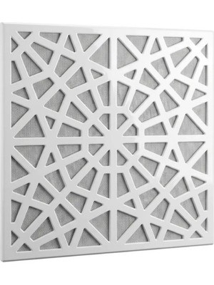 30X30 Clip-In Selçuklu Beyaz Dekoratif Asma Tavan Tam Takım 3 M2