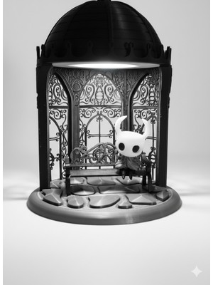 Hollow Knight Bank Sahnesi Işıklı Lamba , Rgb LED Gece Lambası