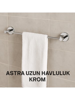 Onno Astra Uzun Havluluk Krom