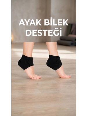 Eco Lounge Silikon Tabanlı Ortopedik 2'li Topuk Dikeni Destek Çorap Seti