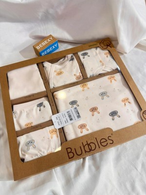 bebexy Tavşan Desenli 10 Parça Hastane Çıkışı Set