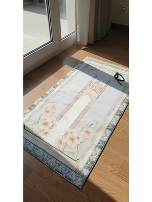 Blg Home Bambu Namaz Seccadesi 80X130 cm - Kaliteli Yumuşak Kaymaz Tabanlı