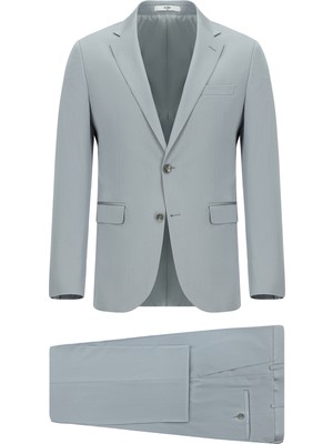 Kiğılı 7 Drop Slim Fit Dar Kesim Pamuklu Lyocell Takım Elbise