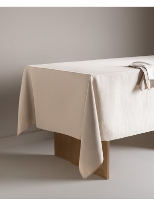 Madame Coco Nostang Masa Örtüsü - Bej - 145X200 cm