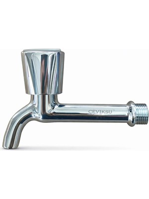 Çeviksu Çevik Su Beta Model Uzun Tip 1/2 Inç Krom Kaplama Pirinç Lavabo Evye Su Musluğu
