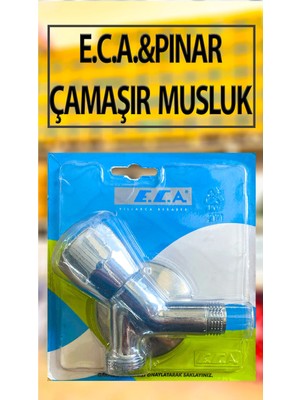 Pınar Model Çamaşır, Bulaşık Makinası Musluğu (Çamaşır Makinaları Bağlantı Hortumlarına Uyumludur)