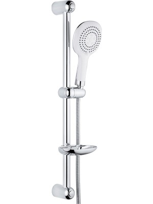 Siyam Lilyum Sürgülü Duş Seti, Krom