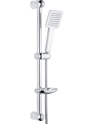 Siyam Akasya Sürgülü Duş Seti, Krom