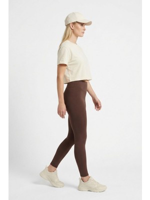 Rays 4016 Yüksek Bel Tayt Kahve