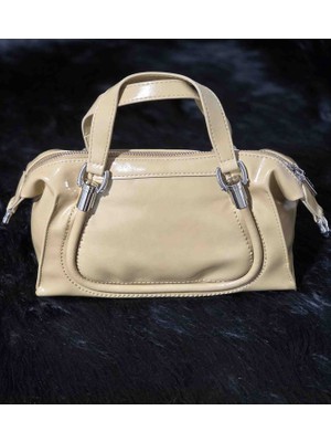 Lêvi D'or Vizon Renkli Kadın El&omuz Çantası