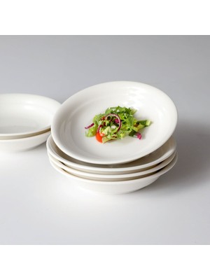 Güral Bone 19 cm Çukur Yemek Tabağı, Şık ve Dayanıklı Tasarım