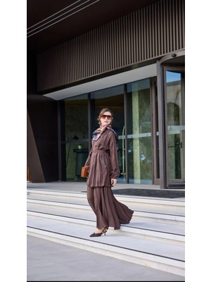 Misswhence Etek Takım 39203 Kahve