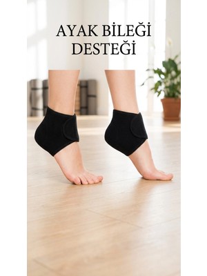 Bilfold Silikon Tabanlı 2'li Ortopedik Çorap Seti Topuk Dikeni ve Nasır Destekli