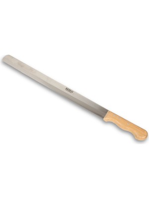 Paslanmaz Çelik Cağ Kebap Döner Bıçağı, 52 Cm, Dayanıklı ve Şık Tasarım