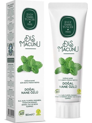 MK Beykoz Eyüp Sabri Tuncer Doğal Nane Özlü Macunu 90ML