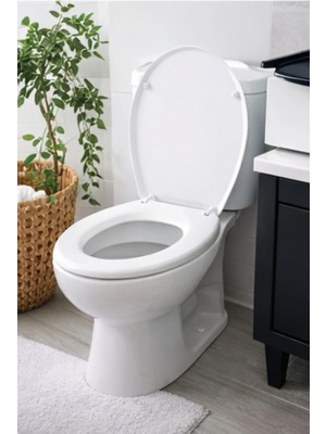 Banio Home- Eko Hijyenik Kolay Kurulum Klozet Kapağı Beyaz