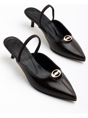 Daxtors D0519 Günlük Ortopedik Kadın Klasik Topuklu Ayakkabı