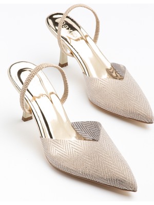 Daxtors D1120 Günlük Ortopedik Kadın Klasik Topuklu Ayakkabı