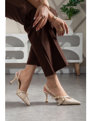 Daxtors D0199 Günlük Ortopedik Klasik Topuklu  Kadın Ayakkabı