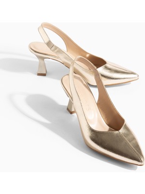 Daxtors D2301 Günlük Ortopedik Kadın Klasik Topuklu Ayakkabı