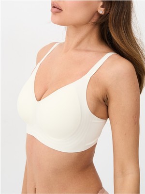 Alya Underwear Kadın Lazer Kesim Dikişsiz Çıkarılabilir Pedli Hayalet Sütyen