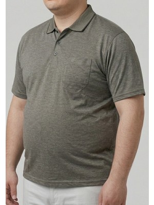 Balkonda Erkek Tişört Cepli Pamuklu Terletmez Battal Boy Büyük Beden