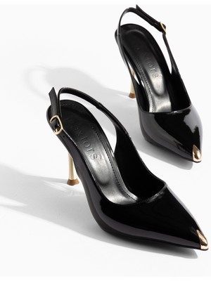 Daxtors Revolde Günlük Ortopedik Kadın Klasik Topuklu Ayakkabı