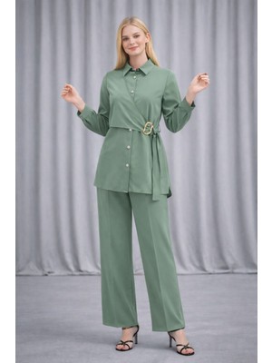 Hiramir Kadın Yeni Sezon Gold Kemer Tokalı Ikili Kadın Takım YZ2611