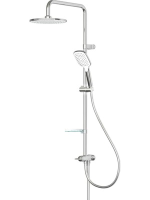 Teska Joy Duş Robotu Yuvarlak - Krom