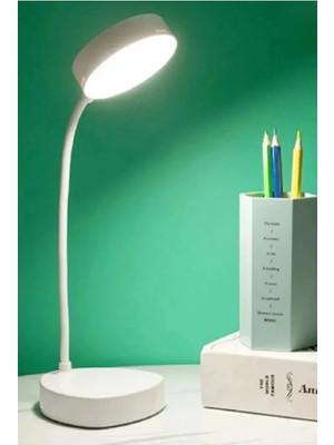 Gunkes Dokunmatik Şarjlı Masa Lambası 3 Renk Beyaz Sarı Gün Işığı