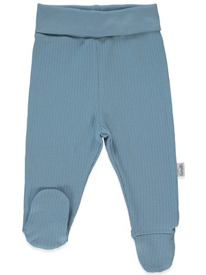 Bebetto Raporlu Interlok Patikli Pantolon (Saıl Away) Indigo