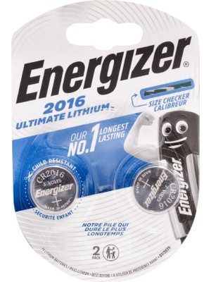 Energizer CR2016 Ultimate Lithium Pil 2li Blister