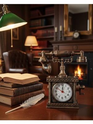 Zero Land Drnds Modern Tasarımlı Çalar Saat Dekoratif ve Işsel Masa Saati