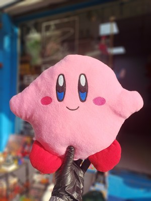 BLC Boutique Pembe Yıldız Peluş Yastık – Sevimli Oyun Karakteri