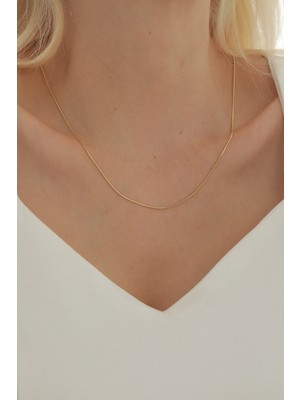 Yavuz Kuyumculuk 14 Ayar Altın Tondo Balık Sırtı Zincir