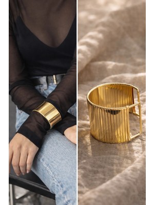 Retrobird Vintage Style Aura Bilezik Kadın Gold Renkli