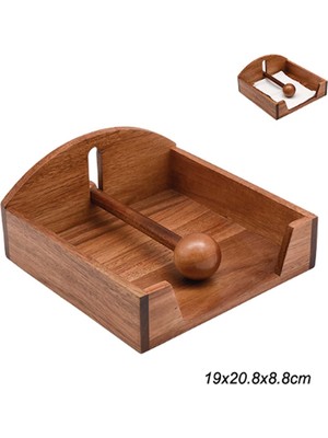 Modern Akasya Peçetelik, Şık ve Kullanışlı Ev Dekoru Aksesuarı