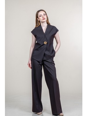 MissVina Yelek Pantolon Trend Takım 1301