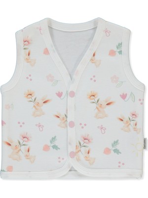 Bebetto Interlok Yelek (My Sun) Ekru