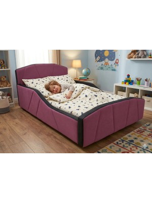 Puf Bebe Montessori Serisi _ Çocuk Yatağı _ Bebek Yatağı 90x190 Ölçüde (Iç Yatak Dahildir)