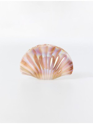 Jimmy Key Bej Deniz Kabuğu Figürlü Toka