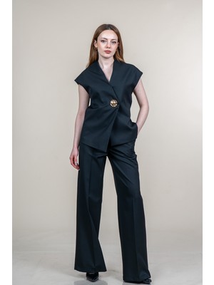 MissVina Yelek Pantolon Trend Takım 1301