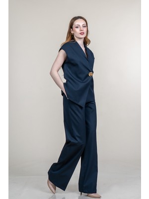MissVina Yelek Pantolon Trend Takım 1301