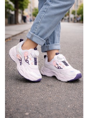 Minibonito Kız Çocuk Mekanizmalı Spor Ayakkabı – Rahat ve Trend Tasarım