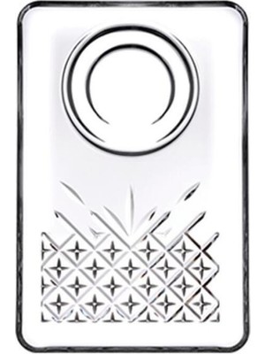 Şık Kare Çay Tabağı Seti, 6'lı, Zarif ve Modern Tasarım